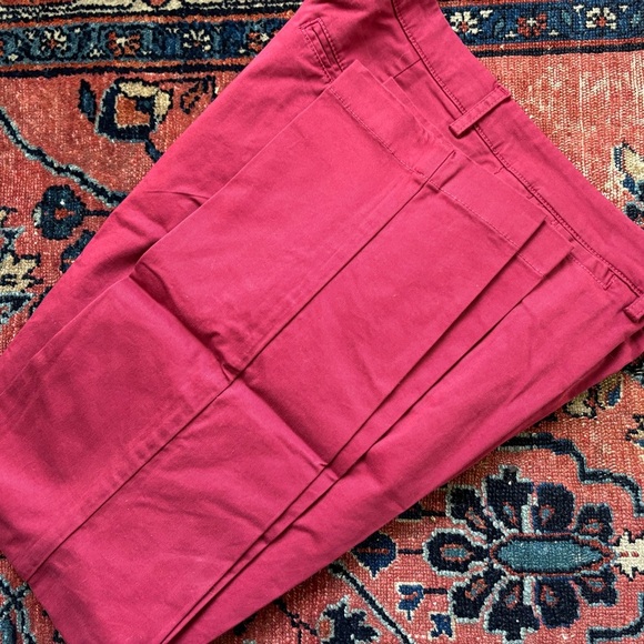 Men's Club Room Red Pants 32x30 - Picture 4 of 6